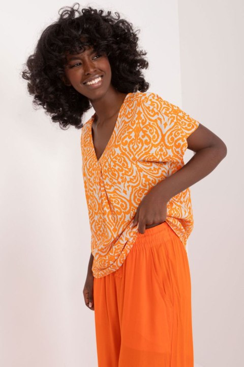Bluzka Model D73771M11171A Orange - Sublevel Bluzka Model D73771M11171A Orange - Sublevel