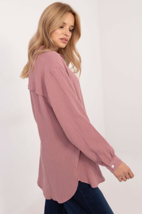 Koszula Damska Model D70032M11066D4 Dark Pink - Sublevel Koszula Damska Model D70032M11066D4 Dark Pink - Sublevel