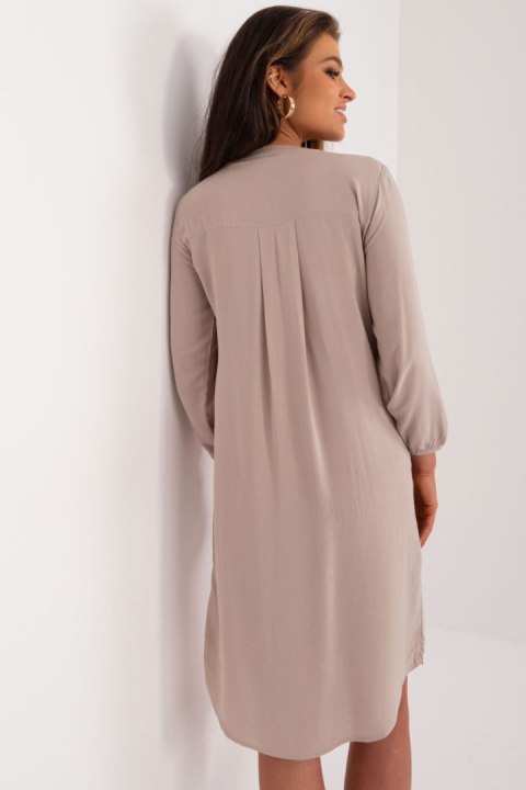 Sukienka Model D73761M30427A Dark Beige - Sublevel Sukienka Model D73761M30427A Dark Beige - Sublevel