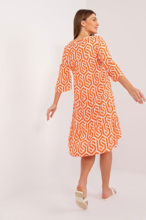 Sukienka Model D73771M30214K Orange - Sublevel Sukienka Model D73771M30214K Orange - Sublevel