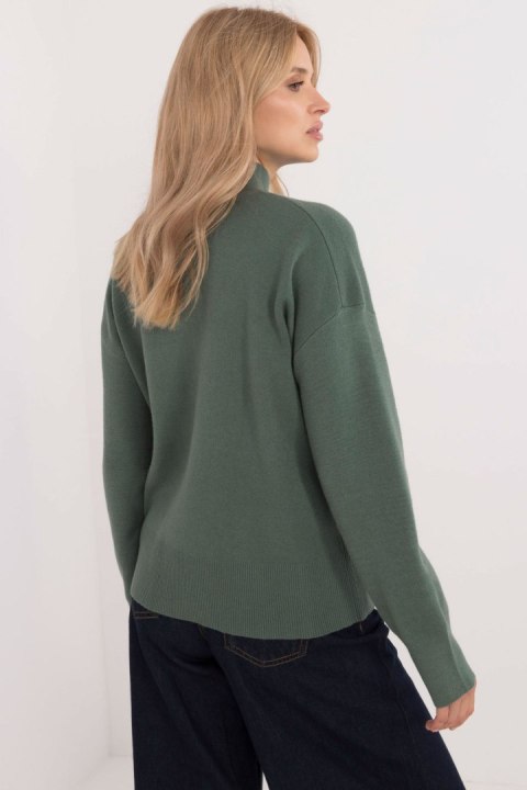 Sweter Damski Model D93111AD90910A2 dark Green - Sublevel Sweter Damski Model D93111AD90910A2 dark Green - Sublevel