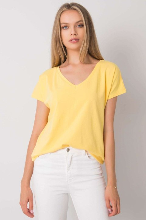 T-shirt Damski Model RV-TS-4832.01P Yellow - BFG T-shirt Damski Model RV-TS-4832.01P Yellow - BFG