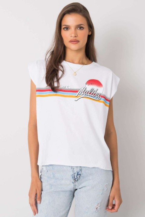 Tshirt Damski Model FA-BZ-7139.73P White - Fancy Tshirt Damski Model FA-BZ-7139.73P White - Fancy