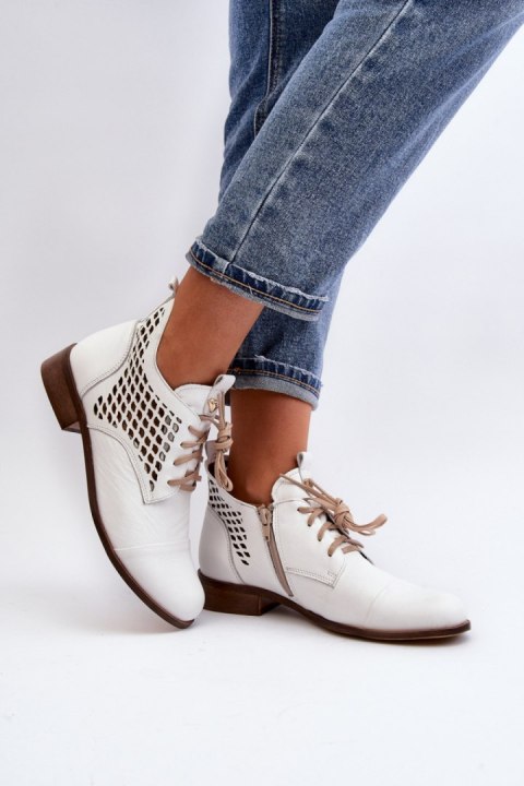 Botki Model Zazoo 2878/003 White - Step in style Botki Model Zazoo 2878/003 White - Step in style