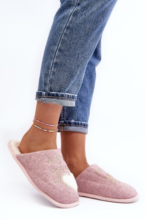 Kapcie Model Mabira MD8643 Pink - Step in style Kapcie Model Mabira MD8643 Pink - Step in style