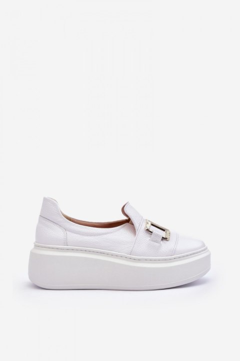 Półbuty Model Lewski 3398/2 White - Step in style Półbuty Model Lewski 3398/2 White - Step in style