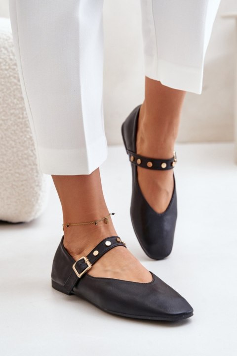 Baleriny Model Alcionora 6690 Black - Step in style Baleriny Model Alcionora 6690 Black - Step in style