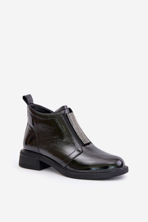 Botki Model DA MR880-142 Black - Step in style Botki Model DA MR880-142 Black - Step in style