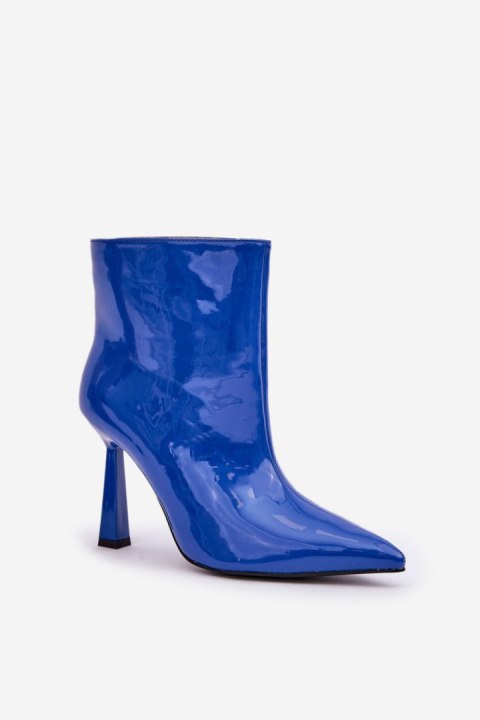 Botki Model Seliri C-288 Blue - Step in style Botki Model Seliri C-288 Blue - Step in style