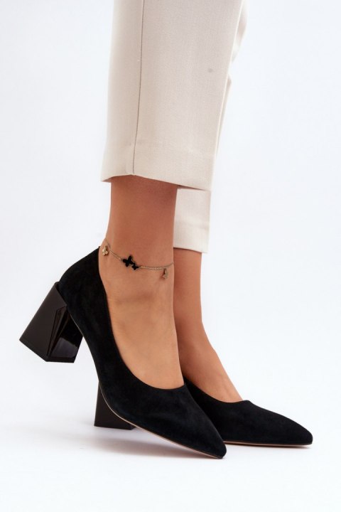 Czółenka Model Alessyndra 66602 Black - Step in style Czółenka Model Alessyndra 66602 Black - Step in style