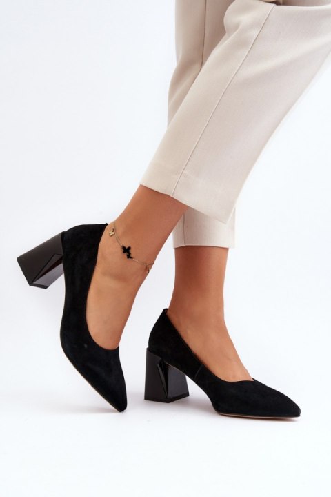 Czółenka Model Alessyndra 66602 Black - Step in style Czółenka Model Alessyndra 66602 Black - Step in style