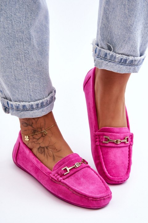 Mokasyny Model Corinell FT247 Pink - Step in style Mokasyny Model Corinell FT247 Pink - Step in style