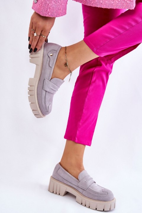 Półbuty Model Fiorell UK132P Grey - Step in style Półbuty Model Fiorell UK132P Grey - Step in style