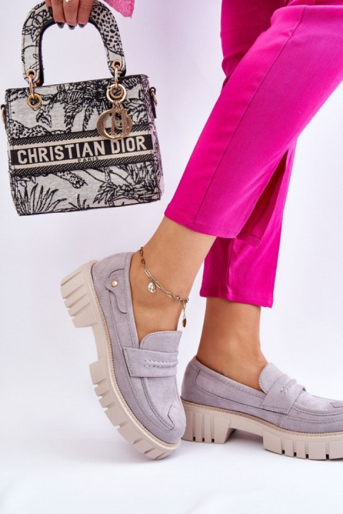 Półbuty Model Fiorell UK132P Grey - Step in style Półbuty Model Fiorell UK132P Grey - Step in style