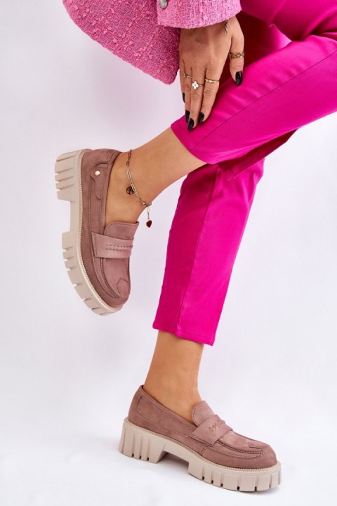 Półbuty Model Fiorell UK132P Light Brown - Step in style Półbuty Model Fiorell UK132P Light Brown - Step in style