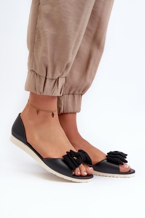 Baleriny Model Georia BG162P Black - Step in style Baleriny Model Georia BG162P Black - Step in style