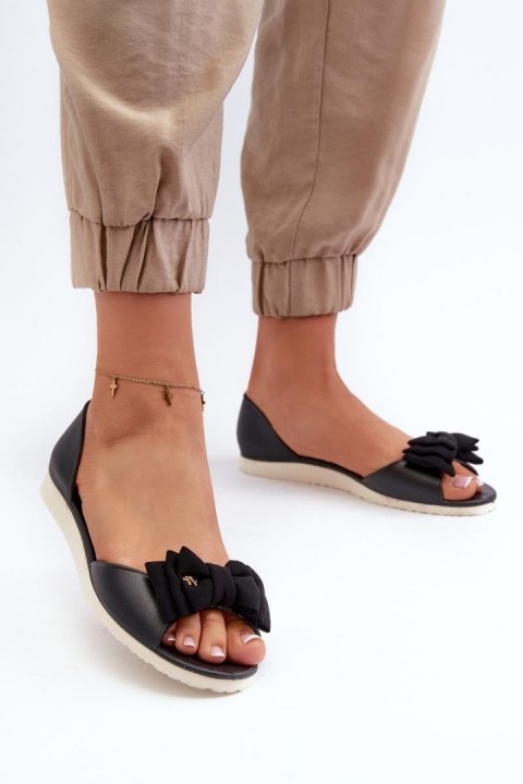 Baleriny Model Georia BG162P Black - Step in style Baleriny Model Georia BG162P Black - Step in style