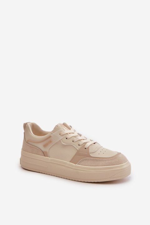 Buty Sportowe Model Big Star OO274029 Beige - Step in style Buty Sportowe Model Big Star OO274029 Beige - Step in style