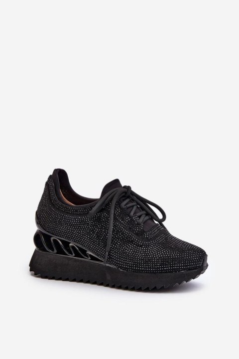 Buty Sportowe Model DA MR38-377 Black - Step in style Buty Sportowe Model DA MR38-377 Black - Step in style