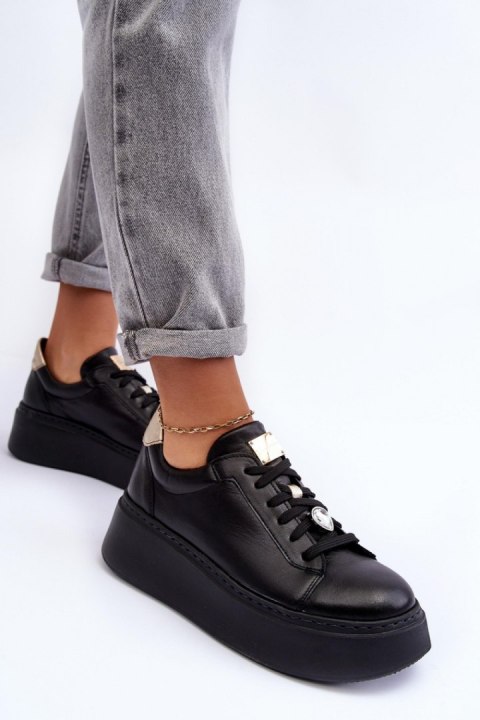 Buty Sportowe Model Maciejka 06191-01 Black - Step in style Buty Sportowe Model Maciejka 06191-01 Black - Step in style