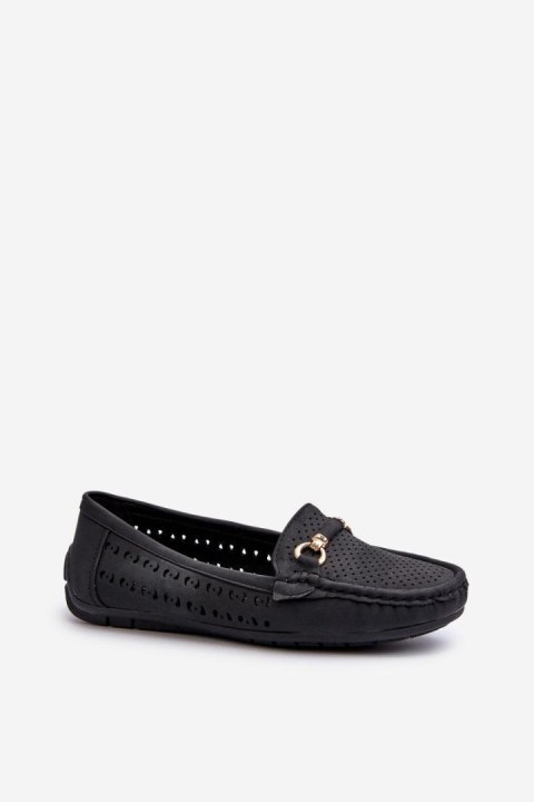 Mokasyny Model Kaydance VG251 Black - Step in style Mokasyny Model Kaydance VG251 Black - Step in style