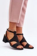 Sandały Model Eleriva N24-028 Black - Step in style