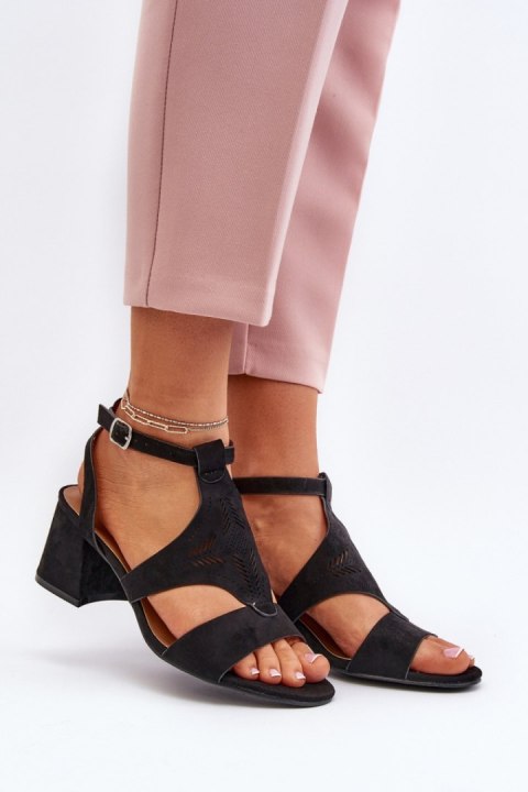 Sandały Model Eleriva N24-028 Black - Step in style