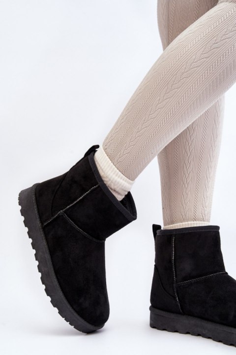 Śniegowce Model Enranta Y33 Black - Step in style Śniegowce Model Enranta Y33 Black - Step in style