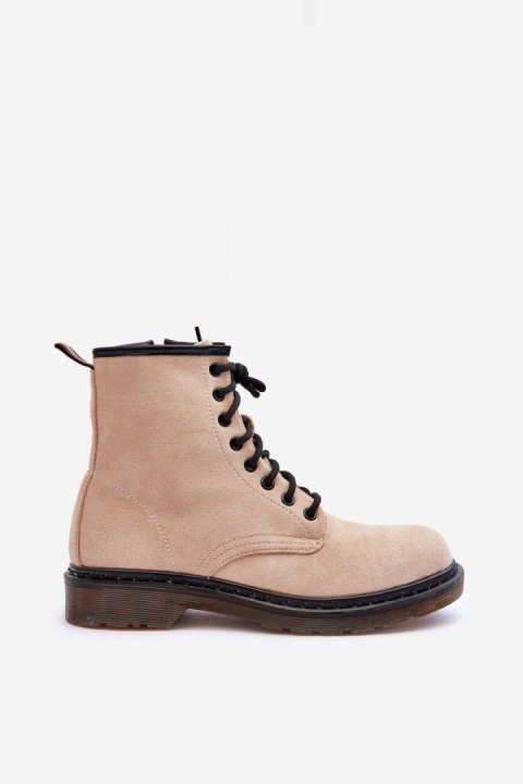 Workery Model Asteoris H1080 Beige Zamsz - Step in style Workery Model Asteoris H1080 Beige Zamsz - Step in style