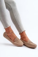 Mokasyny Model Iramarie DF879 Beige - Step in style