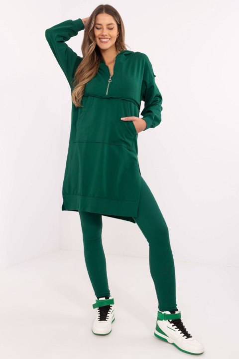 Spodnie Komplet Model EM-KMPL-853.34 Dark Green - Factory Price Spodnie Komplet Model EM-KMPL-853.34 Dark Green - Factory Price