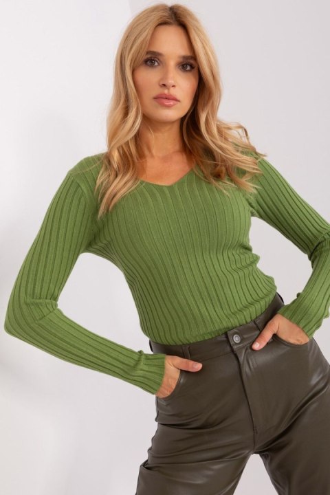 Sweter Damski Model PM-SW-PM1088.25 Light Green - Factory Price Sweter Damski Model PM-SW-PM1088.25 Light Green - Factory Price