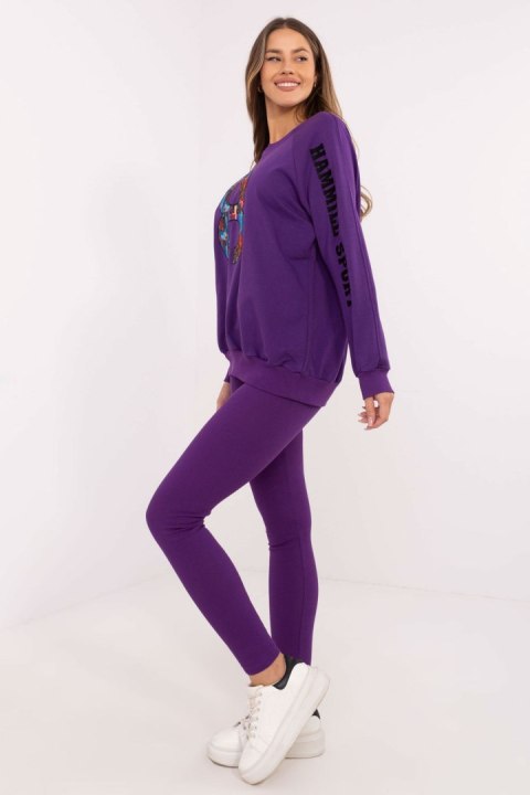Spodnie Komplet Model EM-KMPL-850.93 Dark Violet - Factory Price Spodnie Komplet Model EM-KMPL-850.93 Dark Violet - Factory Price