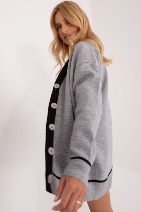 Sweter Damski Model BA-SW-12036.16X Grey - Badu Sweter Damski Model BA-SW-12036.16X Grey - Badu