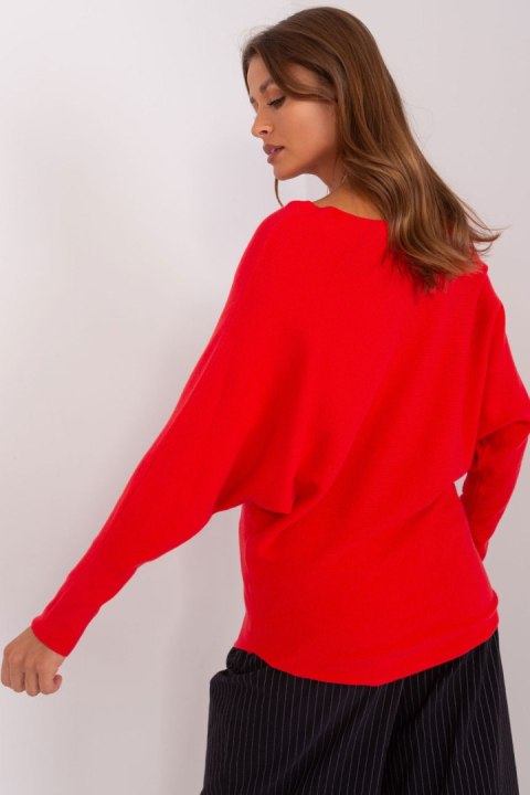 Sweter Damski Model PM-SW-PM-3588.00X Red - Factory Price Sweter Damski Model PM-SW-PM-3588.00X Red - Factory Price