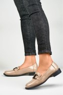 Półbuty Model GD-FL722BE Beige - PRIMO
