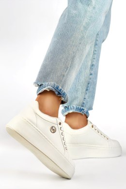 Buty Sportowe Model TL251-9W White - PRIMO Hurtownia odzieży on-line, moda damska, bielizna i obuwie dla kobiet - Matterhorn.pl