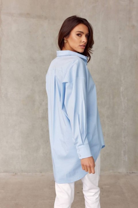 Carolina - koszula damska oversize z imitacją kieszeni Carolina - koszula damska oversize z imitacją kieszeni