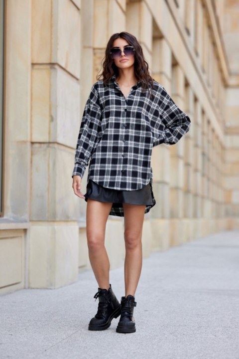Jolene - koszula oversize w kratę Jolene - koszula oversize w kratę