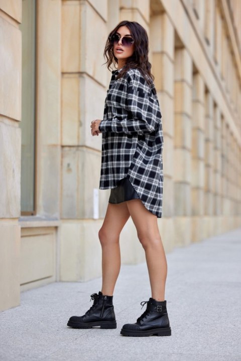 Jolene - koszula oversize w kratę Jolene - koszula oversize w kratę