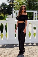 Marbella - satynowa bluzka hiszpanka