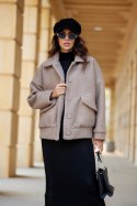 Ivon - kurtka oversize typu baranek