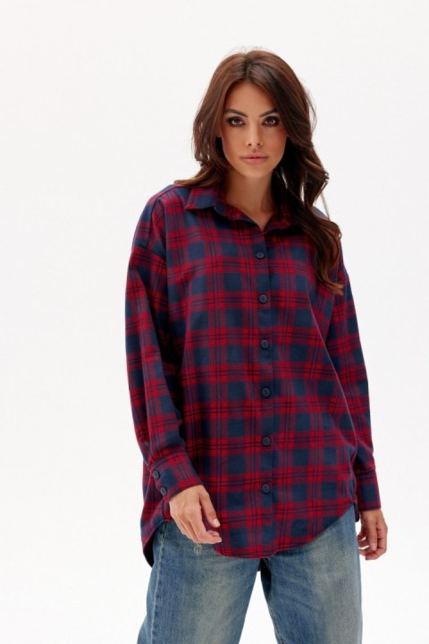 Jolene - koszula oversize w kratę Jolene - koszula oversize w kratę