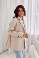Arya - marynarka oversize z rozcięciami po bokach