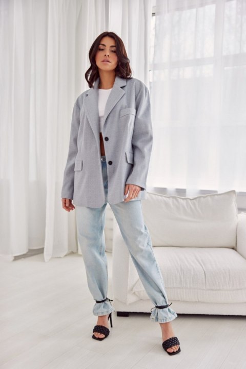 Arya - marynarka oversize z rozcięciami po bokach Arya - marynarka oversize z rozcięciami po bokach