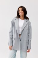 Arya - marynarka oversize z rozcięciami po bokach