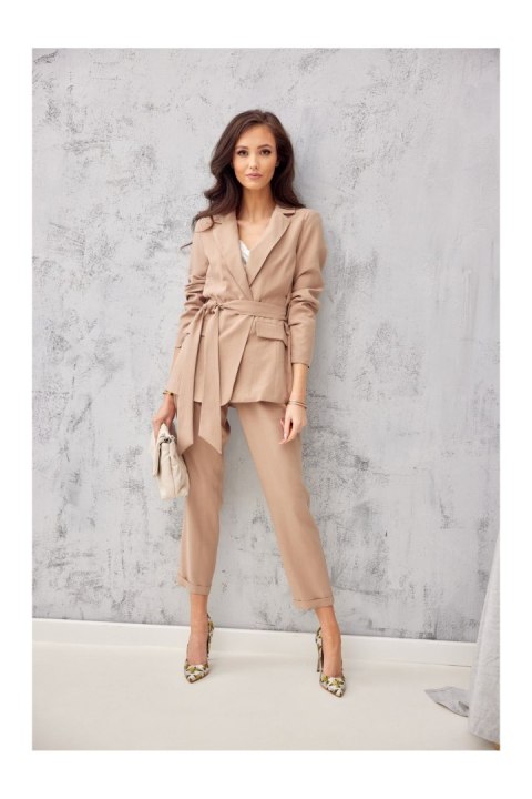 Jocelyn - elegancka marynarka damska z wiązaniem Jocelyn - elegancka marynarka damska z wiązaniem