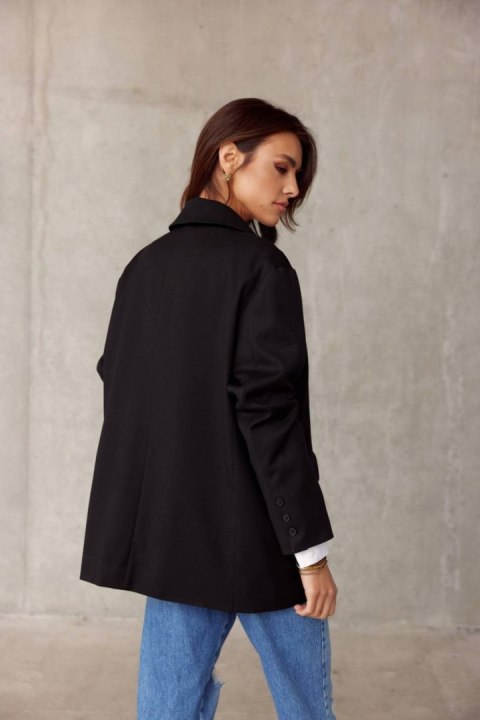 Marynarka damska oversize jednokolorowa Marynarka damska oversize jednokolorowa