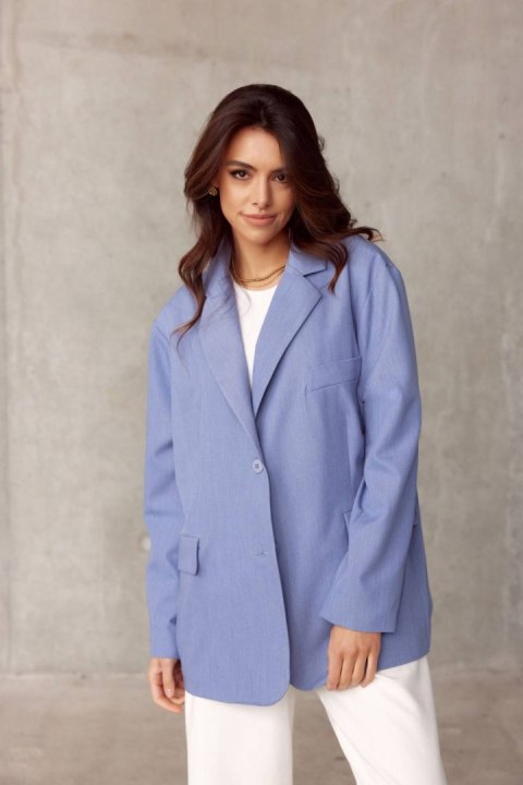 Marynarka damska oversize jednokolorowa Marynarka damska oversize jednokolorowa