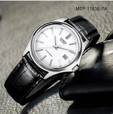 ZEGAREK MĘSKI CASIO MTP-1183E-7ADF (zd004a) + BOX ZEGAREK MĘSKI CASIO MTP-1183E-7ADF (zd004a) + BOX